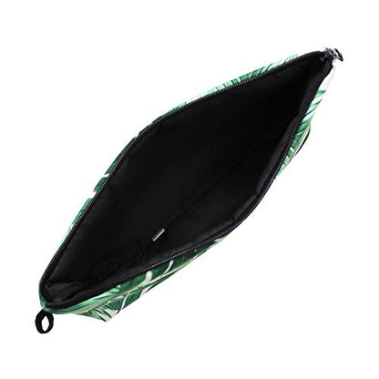 Cute Travel Makeup Bag Cosmetic Bag Small Pouch Gift for Women (Leaves) - color: Leaves