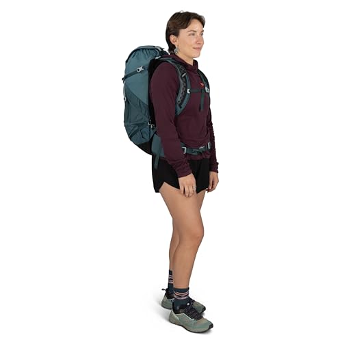 Osprey Sportlite 30L Lightweight Hiking Backpack for Men and Women - Everyday Hiking Bag - Travel Daypack, Graphite Purple - color: Graphite Purple, style: 30l