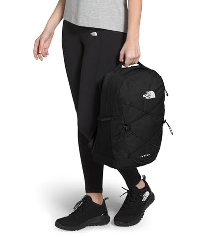 The North Face Women's Jester Everyday Laptop Backpack - Commuter Travel Bag, Laptop Sleeve, Water-Repellent, TNF Black-NPF, One Size - color: Tnf Black-npf