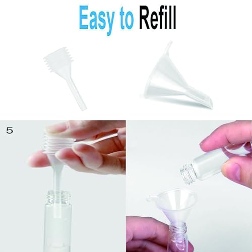 5ml Perfume Atomiser Refillable Bottles Portable Mini Spray Travel Bottle Easy to Refill Empty Atomizer Bottle for Purse Handbag Pocket Luggage,Bright Color (eopard print 1) - color: eopard print 1