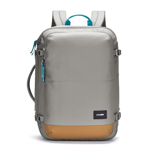Pacsafe GO Anti Theft 34L Carry-on Backpack - color: Stone