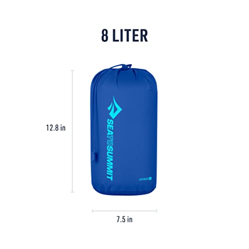 Sea to Summit Lightweight Stuff Sack, Durable Outdoor and Travel Storage - color: Surf Blue, style: 8 Liter