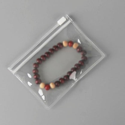 50PCS Transparent Jewelry Bags Square Clear Zipper Jewelry Pouches Earring Bracelet Storage Organizer (9 * 13cm 3.54"*5.11") - color: Clear - 3.54"×5.11"