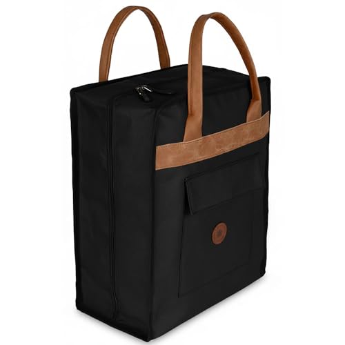 Shoe Bag for Travel, Portable Shoe Organizer, Storage Bag, Shoe Tote Bag for Women and Men - style: Black