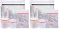 BAGAIL Laundry Bags Mesh Wash Bag for Intimates Lingerie and Delicates,7Pcs(1XL,2L,2M,2 Bra Bags) (Pack of 2) - color: Pearl White-Fine Mesh, size: 1XL,2L,2M,2 Bra Bags (Pack of 2)