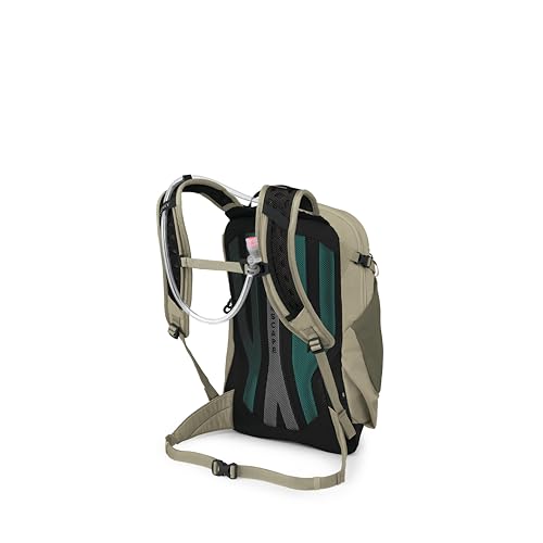 Osprey Sportlite Lightweight Hiking Backpack with Hydraulics Reservoir for Men & Women - Everyday Hydration Travel Bag - color: Olive Tan, style: 15l