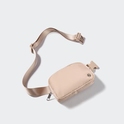 Pander Everywhere Belt Bag for Women, Fashion Waist Packs, Crossbody Bags, Everywhere Belt Bag with Adjustable Strap (Raw Linen). - color: Raw Linen Beige
