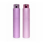 Travel Perfume Bottle Refillable 10ml 2-Pack Twist Up Cologne Atomizer - color: Pink and purple
