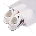 30 eco-friendly travel shoe bag storage bags, non-woven breathable dust-proof bag with rope, suitable for storing shoes and bags, isolate dust and keep shoes and bags clean and tidy. (9.8inX13.77in) - size: 9.8inX13.77in