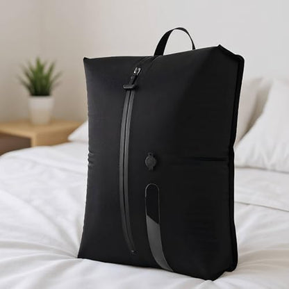 Vacuum Bags for Travel IP67 Reusable Vacuum Seal Bags for Clothing Airless Vacuum Kit Travel Space Saver Compression Bags for Carry On Suitcases and Backpack, Hiking & Camping (1PC, NO PUMP) - style: 1PC