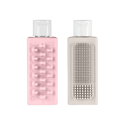 Conair Travel Sized Toiletries, TSA Approved Travel Bottles, Travel Sized Bottles by Travel Smart, 2 Piece Set