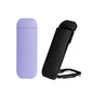 HEMONNKAM Book Reading Light, 2 Pack Rechargeable Clip on Booklight, Eye Caring 3 Color Temperatures & 5 Brightness Levels, Night Use for Bed, Long Lasting, Reading at Night in Bed, Purple+Black - color: Purple+Black
