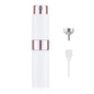 LISAPACK 8ML Atomizer Perfume Spray Bottle for Travel, Empty Refillable Cologne Dispenser, Portable Sprayer (White) - color: White