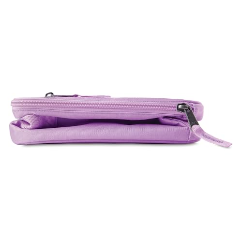 PackIt(R) Freezable Classic Lunch Box, Lavender, Built with EcoFreeze(R) Technology, Fully Freezable, Collapsible, Reusable, With Zip Front Pocket and Buckle Handle, Designed for Fresh Lunch On the Go - color: Lavender