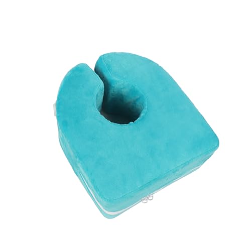 Adult Bed Sore Pads Wedge Foot Support Pillow Pressure Ulcer Ankle Protector Ring Foot Rest Pillows Bedridden Patient Elderly Heel Cushion Sleeping Elevated Foam Pad Leg Post Surgery Recovery Pillow - color: Green,2pcs