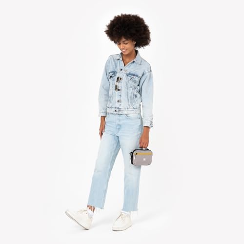 Sherpani Hyk, Small Sling Bag, 1L Belt Bag, Lightweight Travel Fanny Pack, Sling Crossbody Purse with RFID Blocking - color: Wasabi Stone