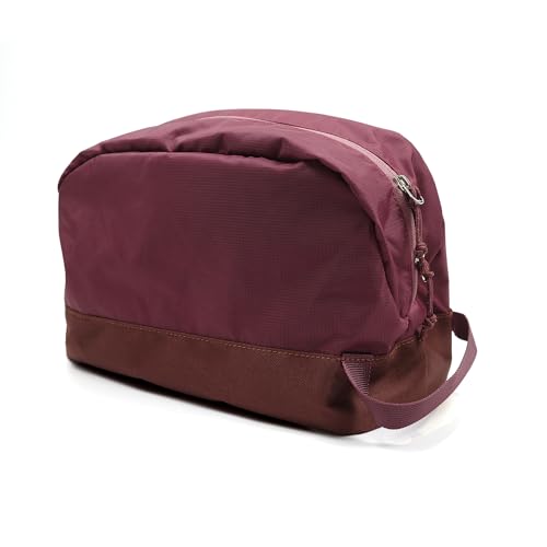 Travel Toiletry Bag 5L, Compact Travel Organizer with Waterproof TPU Wet/Dry Compartment - color: Valkyrie Red, size: 5L