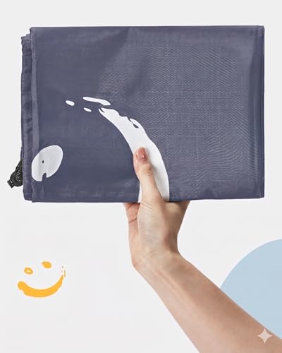 HOMEST XL Laundry Bag 28" x 40", Extra Large Dirty Clothes Organizer Holds 3-4 Loads, Machine Washable Drawstring Laundry Bag for Dorm, Camp, Laundromat, Family, Travel, Gray - color: (1 pack-Wash me)Grey