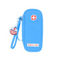 Jayour EpiPen Medical Carrying Case Insulated, Travel Medication Organizer Bag Emergency Medical Pouch, Fits 2 EpiPens, Asthma Inhaler, Anti-Histamine, Auvi-Q, Allergy Medicine Essentials (Blue) - color: Blue