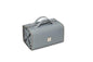 ROYALFAIR Roll Up Makeup Bag, Travel Toiletry Bag for Women with 4 Clear TSA Approved Pouches, Hanging Travel Organizer, Folding Cosmetic Bag for Men and Women - color: Grey