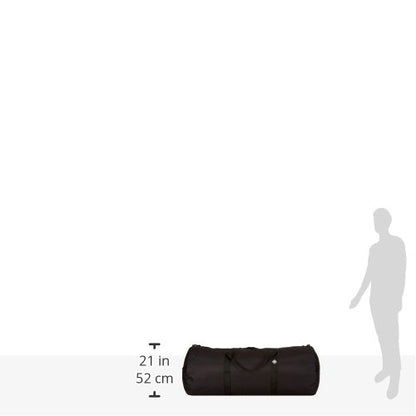 175L Extreme Duffel Bag, Heavy-Duty Gear Bag, 1050D Tuff Cloth, Diamond Ripstop, Reinforced Stitching - Black (18” x 42") - color: Black, size: 18” x 42" (175 Liters)