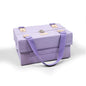 SplayTray: The Bag That Opens Into a Tray (Lavender, Medium) - color: Lavender, size: Medium