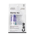Jason Markk Starter Kit, Shoe Cleaner, 2-Piece Set, Deep Cleaning Solution & Durables Brush, Sneaker Care, Ideal for Footwear, Safe for Midsoles, Full-Grain Leather, Rubber, Plastic, and More, 2oz