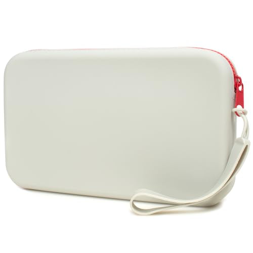 Silicone Large Makeup Bag, Travel Toiletry Bag For Women Big Makeup Bag Organizer Portable Cosmetic Bag Zipper Pouch Purse Waterproof Makeup Storage Bag (Medium Grey) - color: Medium Grey