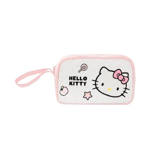 Vimanllie Travel Cosmetic Bag Waterproof Makeup Bags,Portable Toiletry Organizer,Storage for Women,Cute Compact,Purse for Keys,Practical Storage Pouch for Girls - color: 3A-Rosy Pink Star