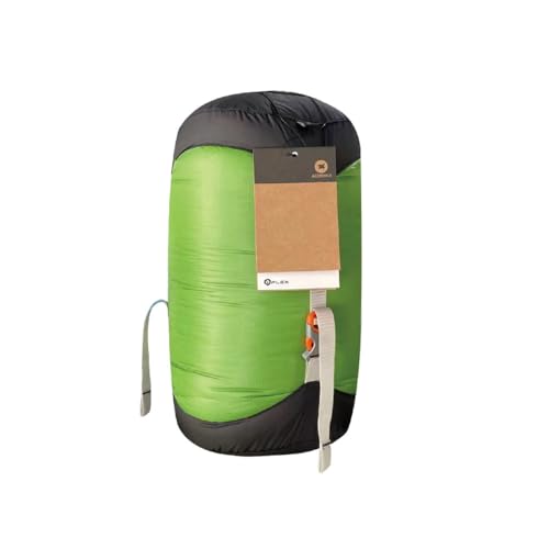 Camping Compression Sack for Sleeping Bag Accessories 20D Waterproof Nylon Stuff Sack Outdoor Ultralight Storage Bag - color: L (6.7L-20L)