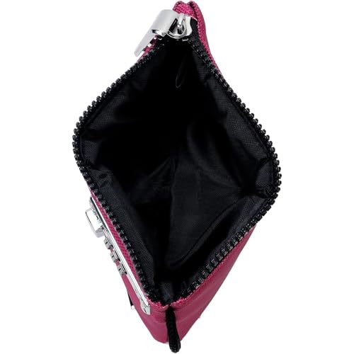 Vaultz Locking Accessories Pouch, 7x10 Inches, Berry (VZ03989) - color: Berry, size: 7x10