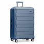 Traveler's Choice Pagosa Hardshell Expandable Luggage with Spinner Wheels, Slate Blue, 30-Inch Large - color: Slate Blue, size: 30-Inch Large