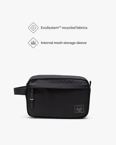 Herschel Unisex Chapter Travel Kit - color: Black Tonal, size: Small - 3L