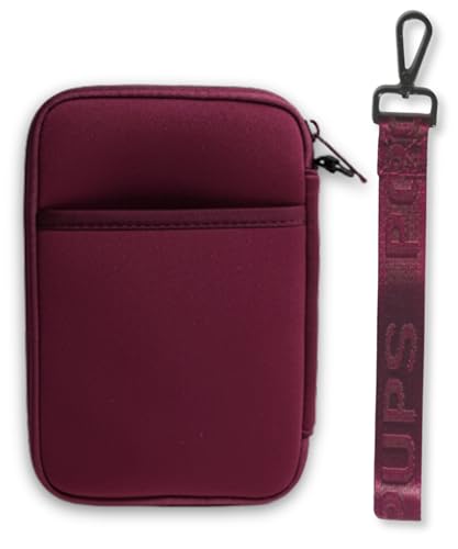 POPUPS Passport Travel Wallet for Women - Large Multiple Document Organizer and Holder with Wristlet (Berry) - color: Berry