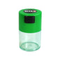 Vitavac - 5g to 20 grams Airtight Multi-Use Vacuum Seal Portable Storage Container for Dry Goods, Food, and Herbs - Green Clear - color: Green Clear