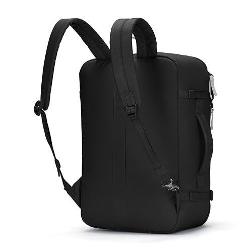 Pacsafe GO Anti Theft 34L Carry-on Backpack, Jet Black - color: Jet Black
