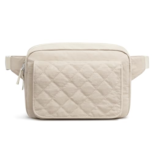 G4Free Small Diaper Bag for Baby Girl and Boy, Mini Sling Diaper Bag Fanny Pack with Portable Changing Pad - color: Beige