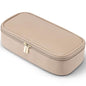Vlando Travel Makeup Bag,Small Makeup Bag for Women,Gifts for Women Girls, Makeup Pouch Purse Travel Essentials Toiletries-Toffee - color: 01-Toffee