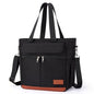 JOYHILL Lunch Bag - Insulated, Leakproof Lunch Tote with Shoulder Strap for Adults - Work, Picnic, Camping, Beach (C-BLACK) - color: C-BLACK