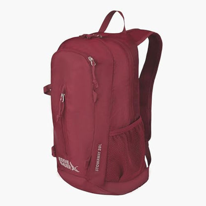 Eddie Bauer Stowaway Packable Backpack | Travel | Outdoor | Lightweight | Foldable | Durable | Ripstop Polyester | 20L - Black Cherry - color: Black Cherry, size: 20L