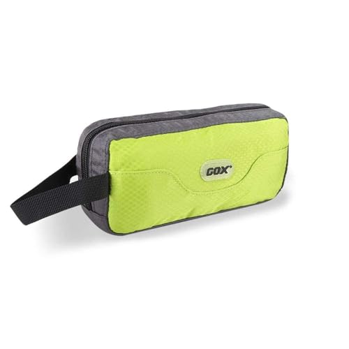 GOX Travel Toiletry Bag Dopp Kit Case for Men Multifunction Packing Organizer Pouch - color: Green/Grey
