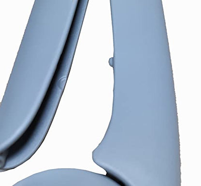 Travel Hangers Foldable Collapsible Plastic Hangers Portable Non Slip Clothes Hangers for Laundry Car Camping Grey Hangers Quick Drying 2 Pcs