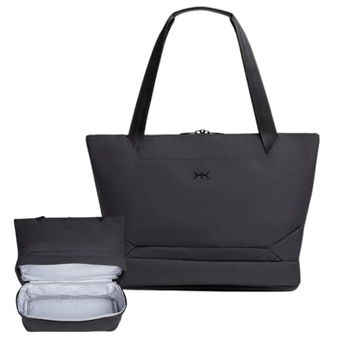 Knack Expandable Laptop Tote Midnight Black - color: Midnight Black, style: Laptop Tote