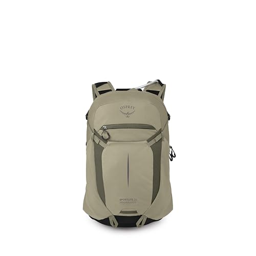 Osprey Sportlite Lightweight Hiking Backpack with Hydraulics Reservoir for Men & Women - Everyday Hydration Travel Bag - color: Olive Tan, style: 20l