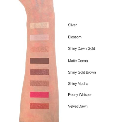 All in one Full Size Travel-Friendly Baked Makeup Palette,High Pigmented Long Lasting, glitter Shimmer Matte,Bronzer Blush Highlighter and Eyeshadows