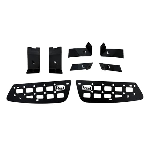 HIGH FLYING for Toyota RAV4 2026 2027 Car Accessories Modular Storage Molle Panel Cargo Shelf Organizer Luggage Carrier Rack Aluminum Alloy (Storage Box A) - size: 2026 2027 Storage Box A