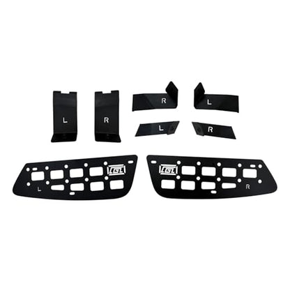 HIGH FLYING for Toyota RAV4 2026 2027 Car Accessories Modular Storage Molle Panel Cargo Shelf Organizer Luggage Carrier Rack Aluminum Alloy (Storage Box A) - size: 2026 2027 Storage Box A