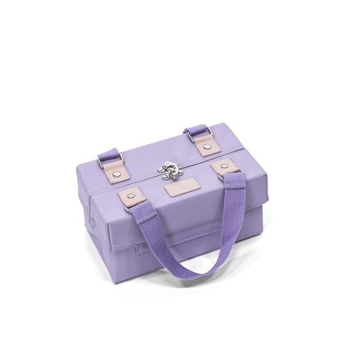 SplayTray: The Bag That Opens Into a Tray (Lavender, Small) - color: Lavender, size: Small