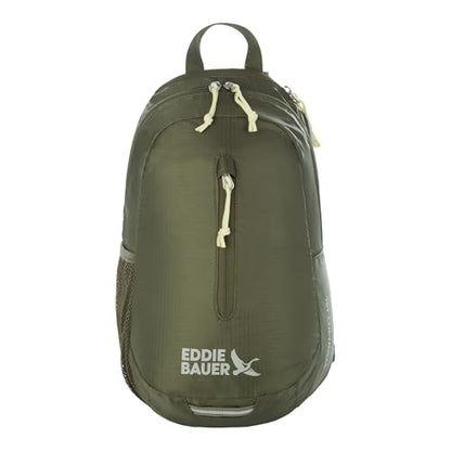 Eddie Bauer Stowaway Packable Sling Bag | Travel | Outdoor | Lightweight | Compact | Ripstop Nylon, Irish Green-10L - color: Irish Green