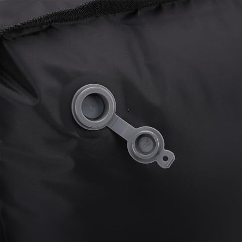 Naroote Vacuum Storage Bag, 25L Capacity Reusable Nylon Pump Travel Storage Bags Set, Water Proof Portable Space Saver Bag with Air Tight Design for Travel & Camping